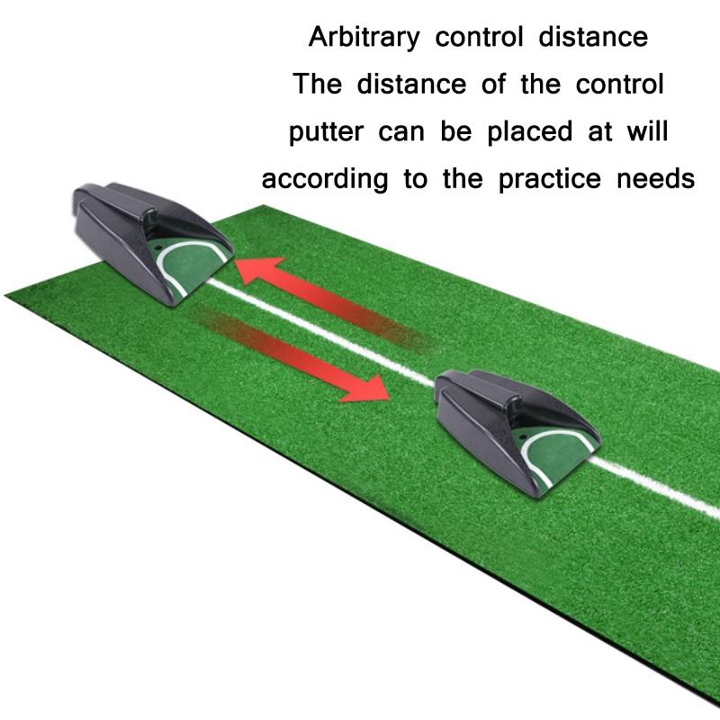 Automatic Golf Ball Returner for Putter Practice