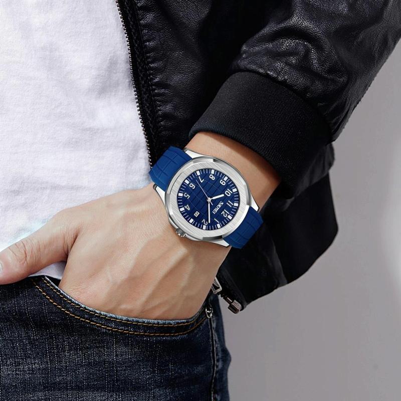 Waterproof Men Multifunctional Outdoor Watch - White