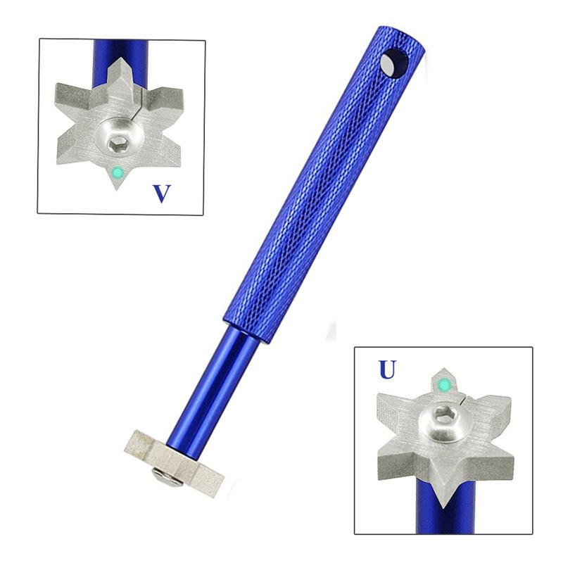 Sharpen your Wedges with Strong Golf Grooving Tool - Red