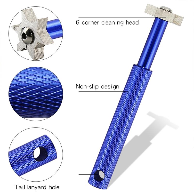 Sharpen your Wedges with Strong Golf Grooving Tool - Red