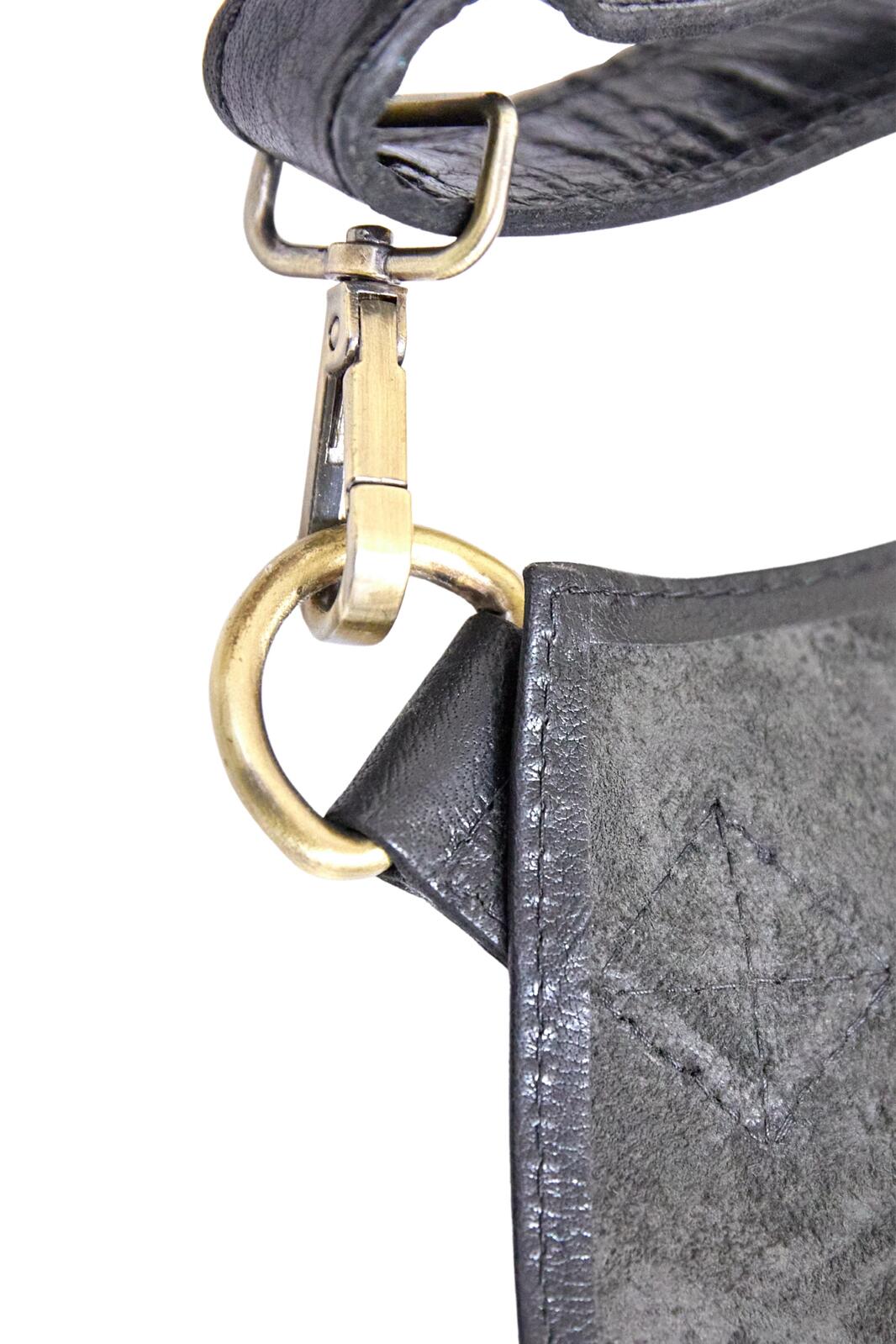 Pierre Cardin Professional Leather Apron - Black
