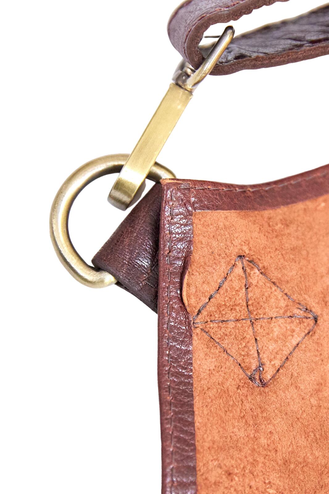 Pierre Cardin Professional Leather Apron - Chestnut